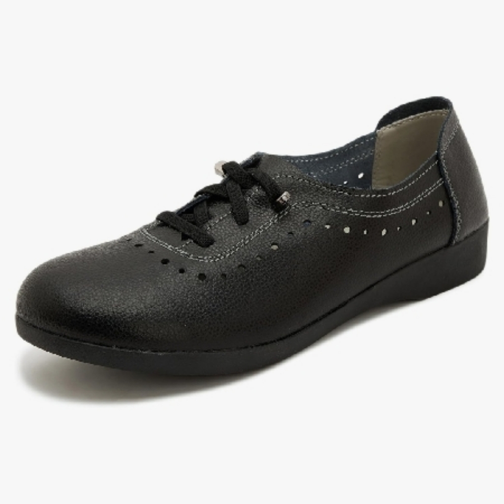 🆕 Black Casual Low-Top Shoe Widebox Women's 8.5